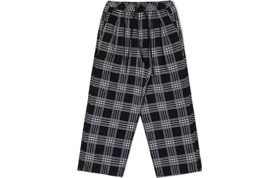 Повседневные брюки женские в белую и черную клетку Dickies