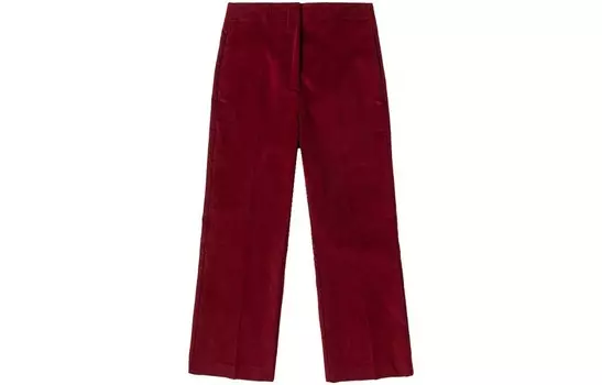 Повседневные брюки женские Z7F/ бордовый Lacoste