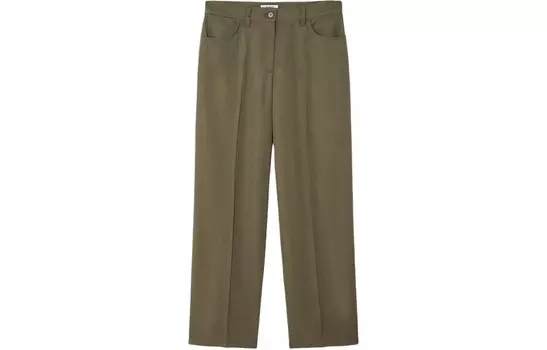 Повседневные брюки женские зеленые Cos