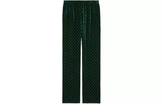 Повседневные брюки женские зеленые Gucci