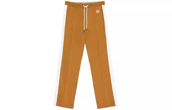 Повседневные брюки женские желтые Loewe