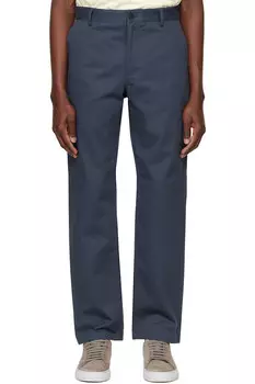 Повседневные чинос Maison Kitsun, серый