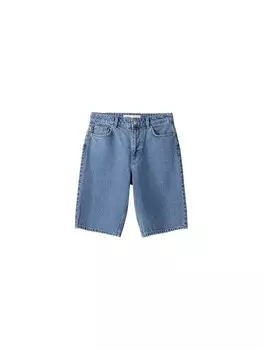 Повседневные джинсы Bershka, синий джинсовый