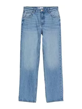 Повседневные джинсы Bershka, синий джинсовый