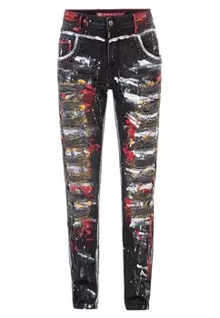 Повседневные джинсы CIPO & BAXX, черный