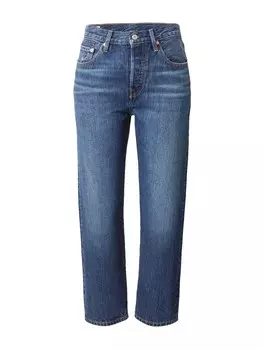 Повседневные джинсы LEVI'S 501 CROP, темно-синий
