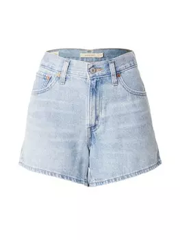 Повседневные джинсы LEVI'S 80S MOM SHORT, синий джинсовый