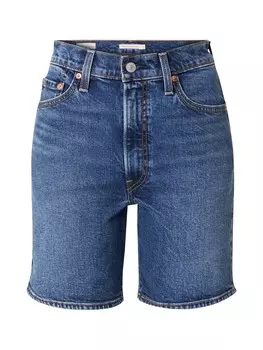 Повседневные джинсы LEVI'S RIBCAGE, синий джинсовый