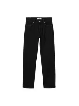 Повседневные джинсы Mango PREMIUM, черный деним