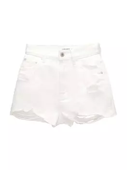 Повседневные джинсы Pull&Bear, белый