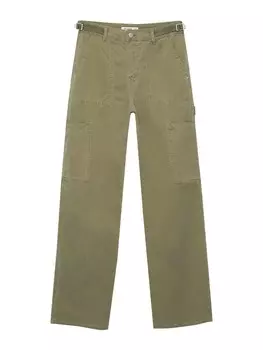 Повседневные джинсы Pull&Bear, хаки