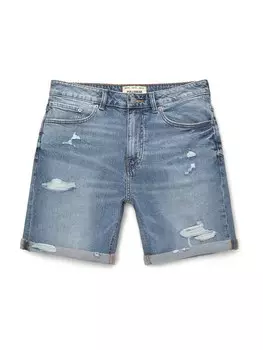 Повседневные джинсы Pull&Bear, синий джинсовый