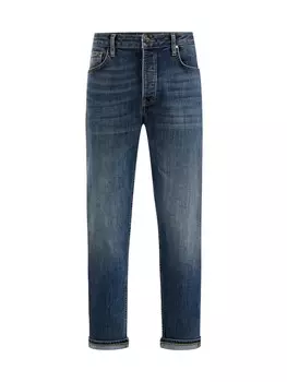 Повседневные джинсы We Fashion, синий джинсовый