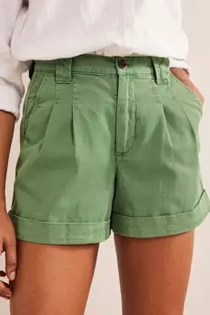 Повседневные хлопковые шорты Boden, зеленый
