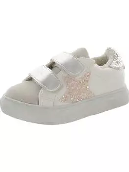 Повседневные и модные кроссовки Ezume Girls из искусственной кожи цвета металлик Steve Madden, цвет White Multi