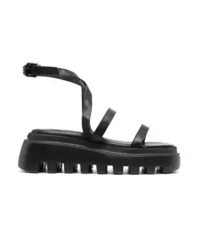 Повседневные кожаные сандалии Vic Mati, черный