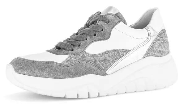 Повседневные кроссовки GABOR Sneakers, цвет grey/white