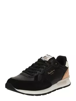 Повседневные кроссовки Pepe Jeans Sneakers Brit Sun, черный