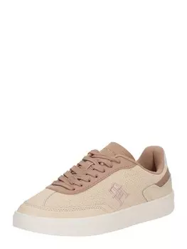 Повседневные кроссовки TOMMY HILFIGER Sneakers HERITAGE, цвет camel/ecru