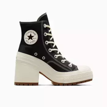 Повседневные кроссовки унисекс Chuck 70 Heel Hi Foundation High Converse, чёрный