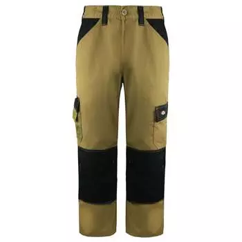 Повседневные мужские/черные брюки для работы Dickies, хаки