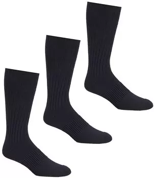 Повседневные носки для экипажа Gold Label Roundtree & Yorke, 3 пары, синий