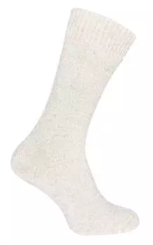 Повседневные носки из альпаки на зиму The Highland Sock Co, белый