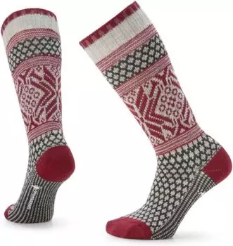 Повседневные носки с узором попкорна и снежинок Smartwool, цвет Ash