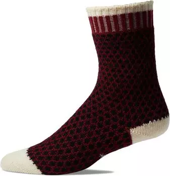 Повседневные носки в горошек Popcorn Crew Smartwool, цвет Tibetan Red
