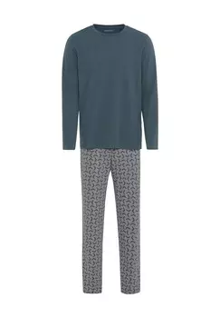 Повседневные пижамы Essentials для мужчин SCHIESSER, цвет 816 Jeansblau