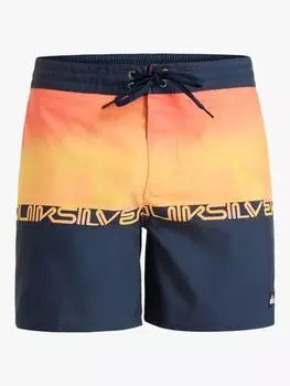 Повседневные плавательные шорты 16 дюймов Quiksilver, цвет Fiery Coral