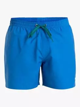 Повседневные плавательные шорты solid volley 15 дюймов Quiksilver, цвет Nebulas Blue