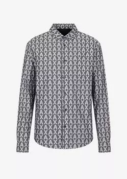 Повседневные рубашка Armani Exchange, белый