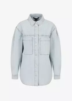 Повседневные рубашка Armani Exchange, деним