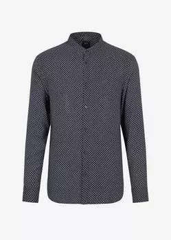 Повседневные рубашка Armani Exchange, синий