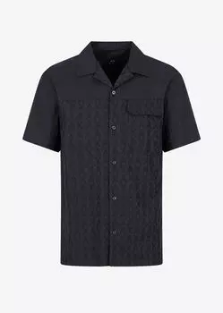 Повседневные рубашка Armani Exchange, синий