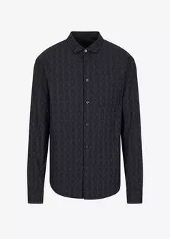 Повседневные рубашка Armani Exchange, синий