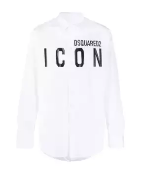 Повседневные Рубашка Dsquared2, белый