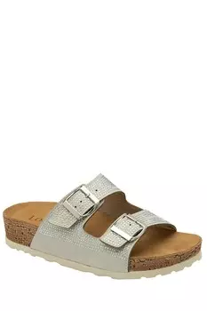 Повседневные сандалии-мюли Lotus, серебряный