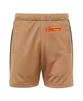 Повседневные шорты бермуды с нашивкой логотипом Heron Preston, коричневый