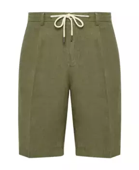 Повседневные шорты Boggi Milano, зеленый