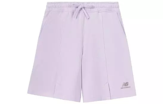 Повседневные шорты Centered Living женские фиолетовые New Balance
