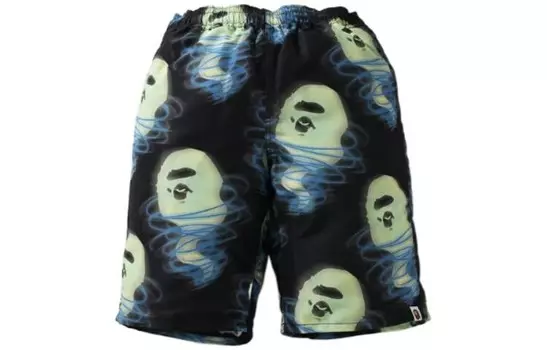 Повседневные шорты для мужчин A Bathing Ape, черный