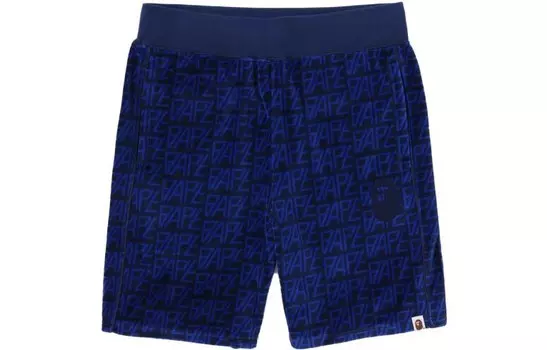 Повседневные шорты для мужчин A Bathing Ape, темно-синий