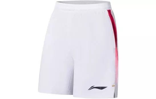 Повседневные шорты для мужчин серии Badminton, белые Lining, белый