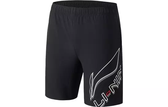 Повседневные шорты для мужчин серии Badminton, черные Lining, черный