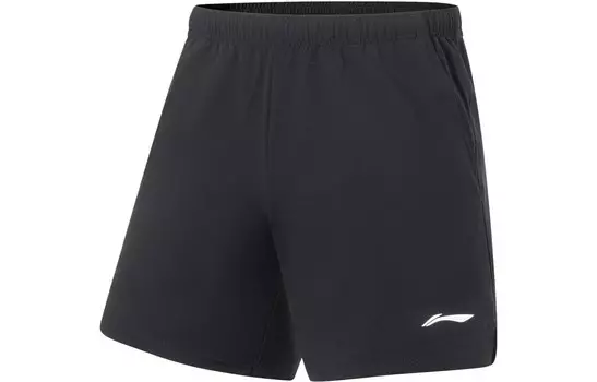 Повседневные шорты для мужчин серии Badminton, черные Lining, черный