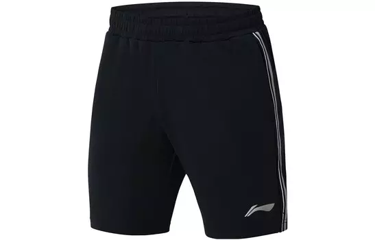 Повседневные шорты для мужчин серии Badminton, черные Lining, черный