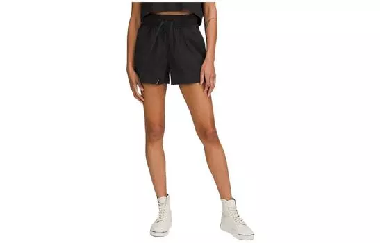 Повседневные шорты для танцевальной студии 3,5 дюйма, женские Lululemon, Merlot Red/RDMR