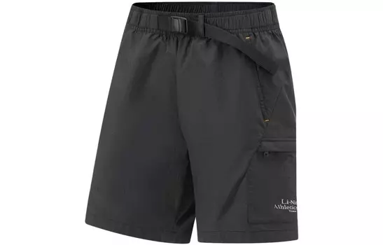 Повседневные шорты Fitness Series женские черные Lining